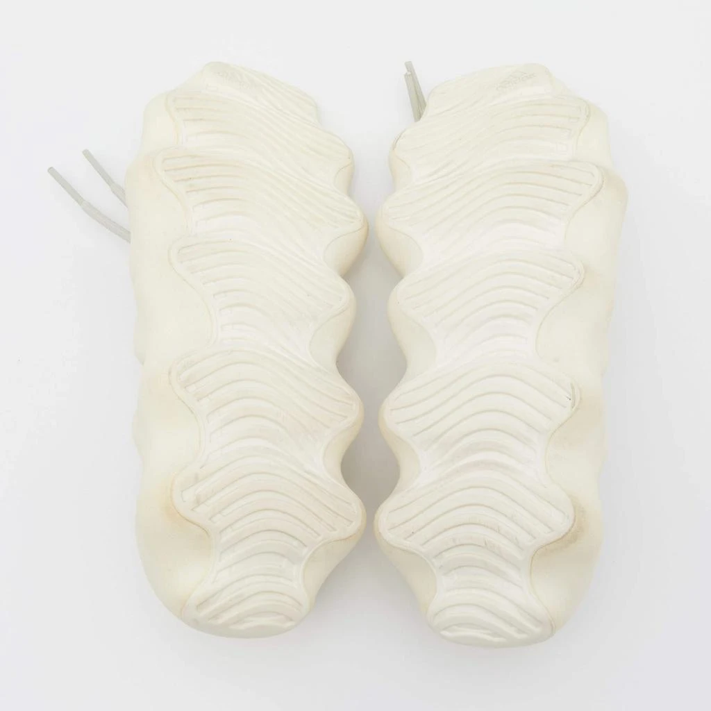 Yeezy x Adidas White Stretch Knit Fabric Yeezy 450 Cloud White Sneakers Size 42 2/3 商品