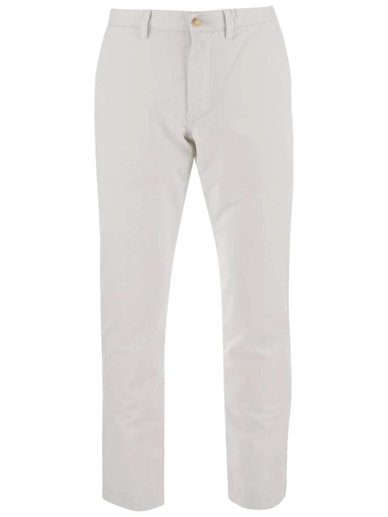 商品Ralph Lauren|Polo Ralph Lauren Belt-Looped Skinny Trousers,价格¥1235,第1张图片