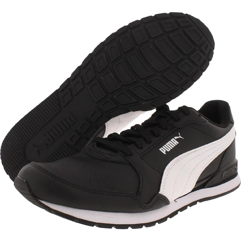 St Runner V3 Mens Leather Performance Athletic and Training Shoes商品第2张图片规格展示