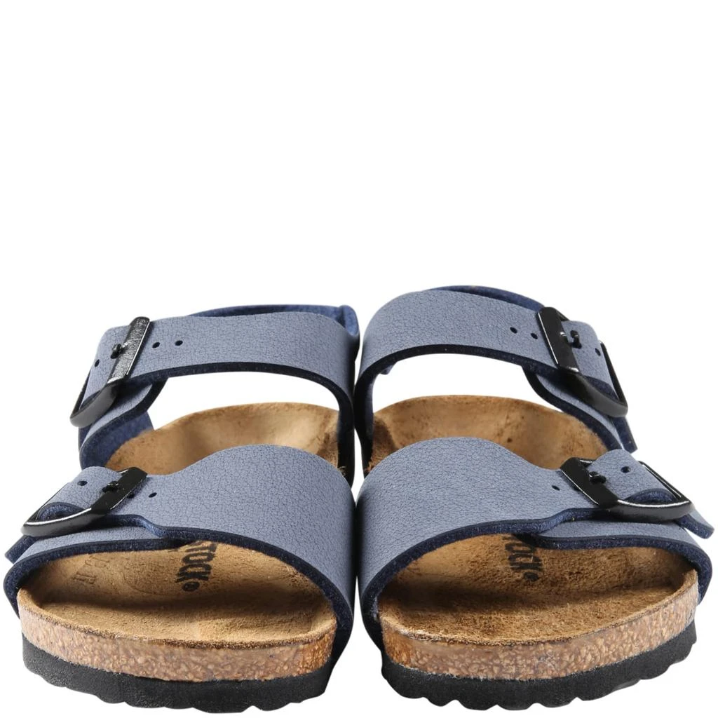 商品Birkenstock|Blue Sandals new York Kids For Kids With Black Logo,价格¥656,第2张图片详细描述