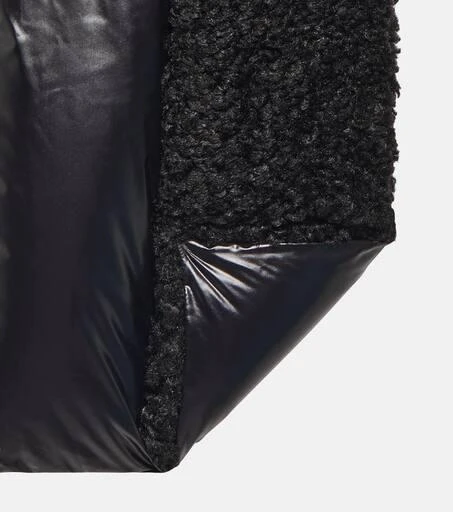 商品Moncler|Fleece and nylon down scarf,价格¥3118,第5张图片详细描述