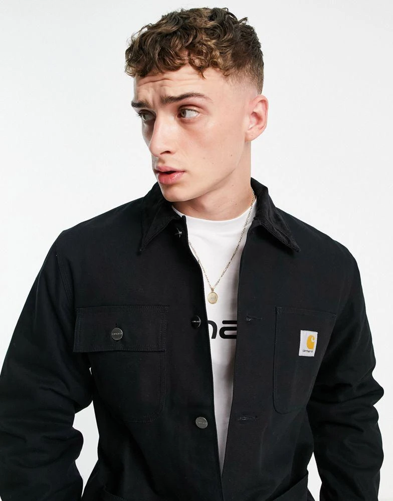 商品Carhartt|Carhartt WIP michigan coat in black,价格¥1142,第2张图片详细描述