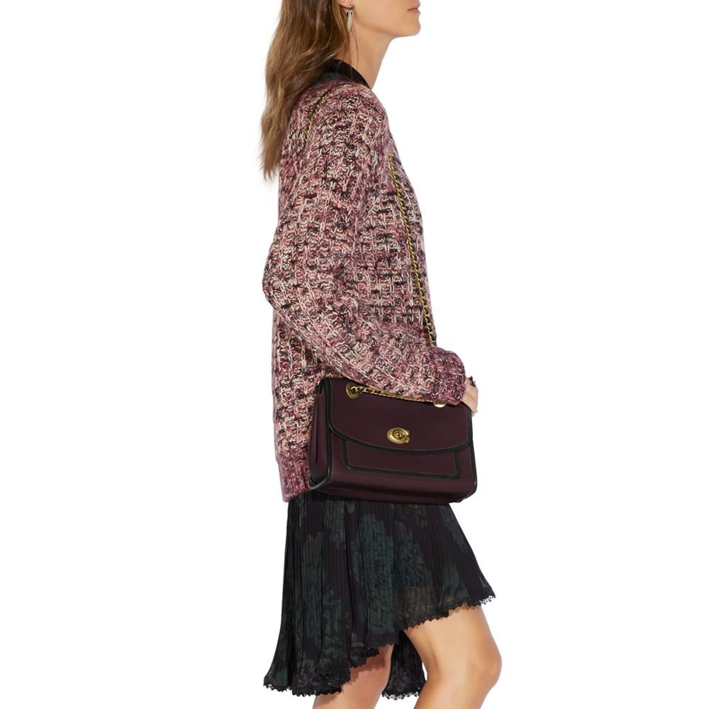 商品Coach|Polished Leather 单肩包,价格¥1020,第2张图片详细描述