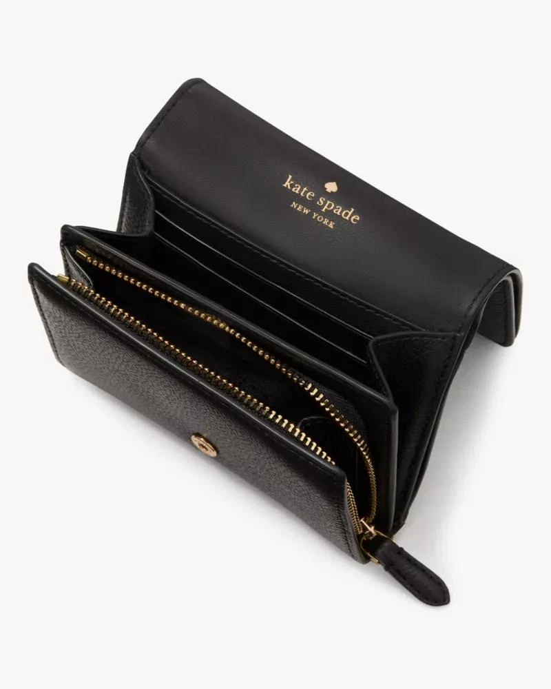 商品Kate Spade|Kayla Small L-Zip Wallet,价格¥499,第5张图片详细描述