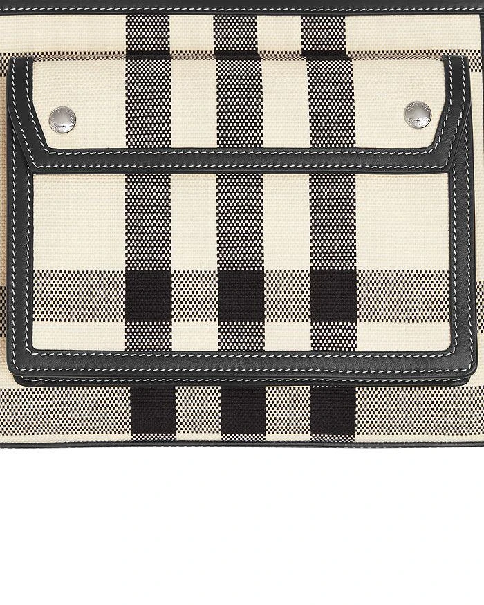 商品Burberry|Canvas & Leather Pocket Bag,价格¥6126,第4张图片详细描述