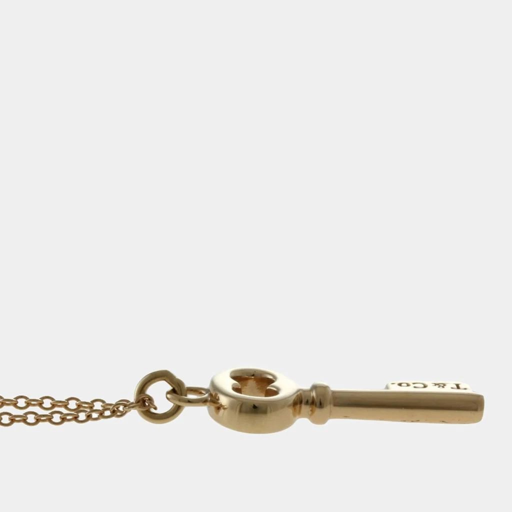 Tiffany & Co. 18K Rose Gold Oval Key Pendant Necklace 商品