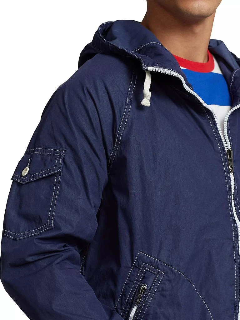 商品Ralph Lauren|Hooded Bomber Jacket,价格¥1131,第5张图片详细描述