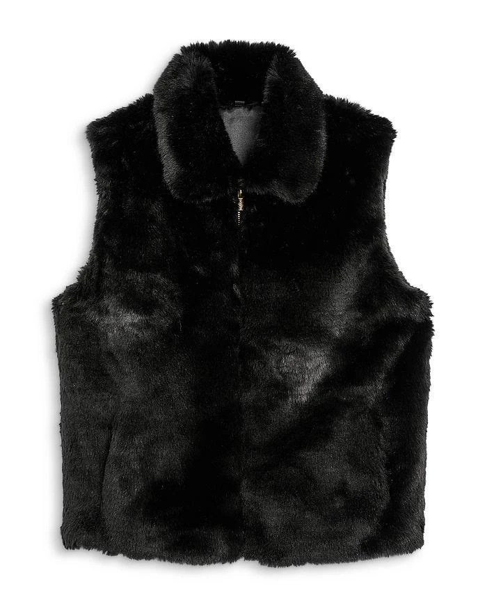 商品Surell|Girls' Faux-Rabbit Vest - Big Kid,价格¥364,第1张图片