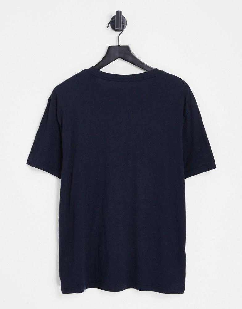 商品Tommy Hilfiger|Tommy Hilfiger loungewear t-shirt in navy co-ord,价格¥221,第3张图片详细描述