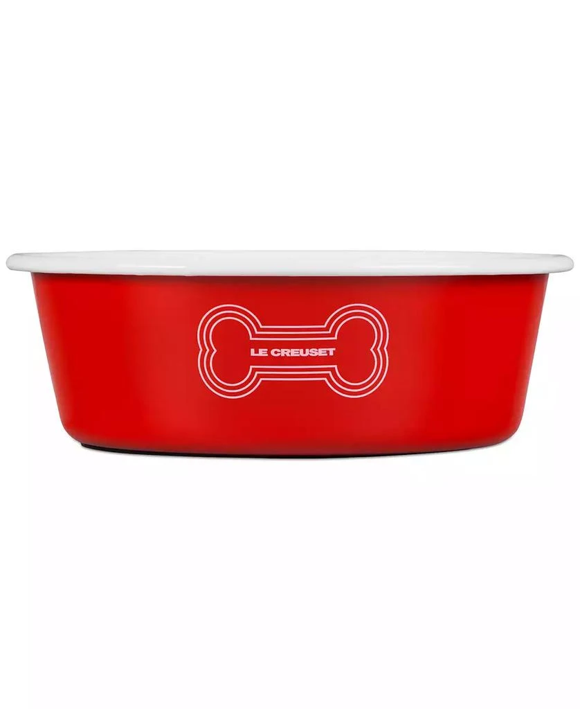 商品Le Creuset|6 Cup Enamel on Steel Pet Bowl with Skid Resistant Base,价格¥273,第1张图片