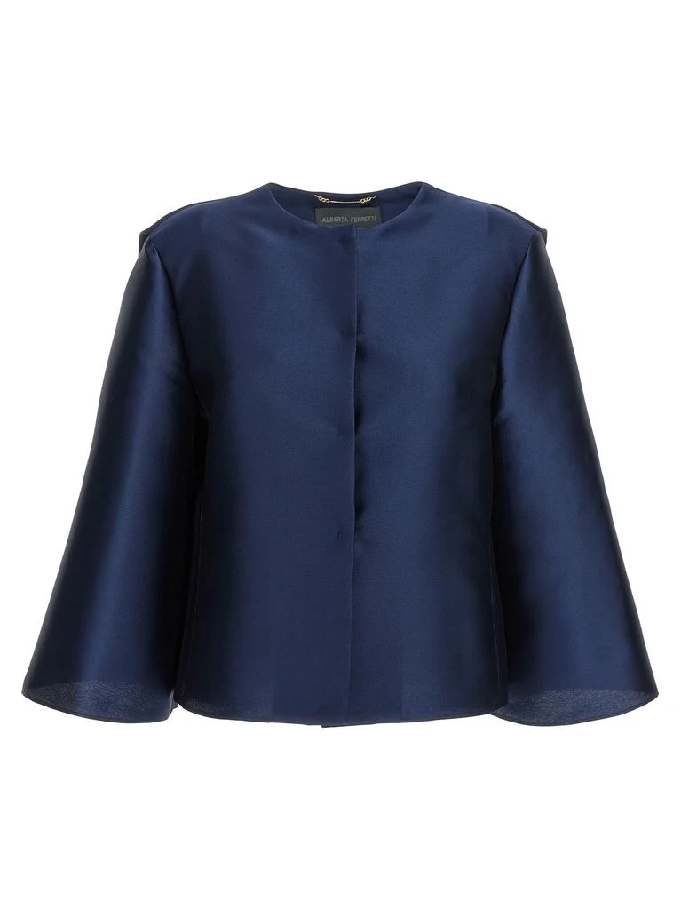 商品Alberta Ferretti|Mikado Jackets Blue,价格¥3553,第1张图片