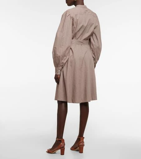 商品Ralph Lauren|格纹棉质衬衫式连衣裙,价格¥1312,第3张图片详细描述