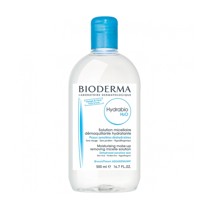 Bioderma贝德玛水润保湿洁肤液卸妆水250ML/500ML商品第2张图片规格展示