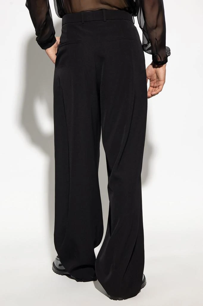 商品Yves Saint Laurent|Saint Laurent Wide Leg Pleated Trousers,价格¥5166,第3张图片详细描述