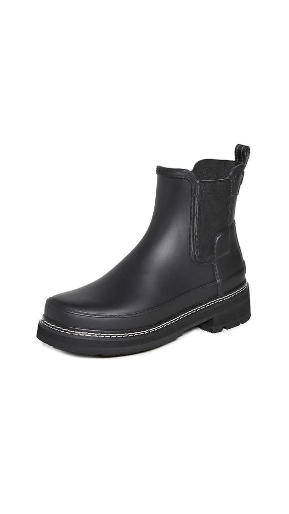 Hunter Boots 精致切尔西缝线细节威灵顿靴 商品