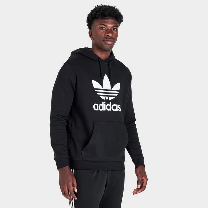 商品Adidas|Men's adidas Originals Adicolor Trefoil Casual Pullover Hoodie,价格¥222,第3张图片详细描述