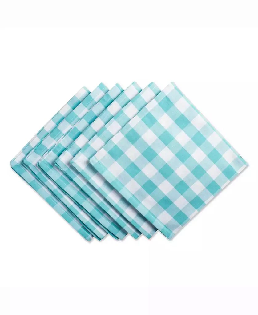 商品Design Imports|Checkers Napkin Set of 6,价格¥172,第1张图片