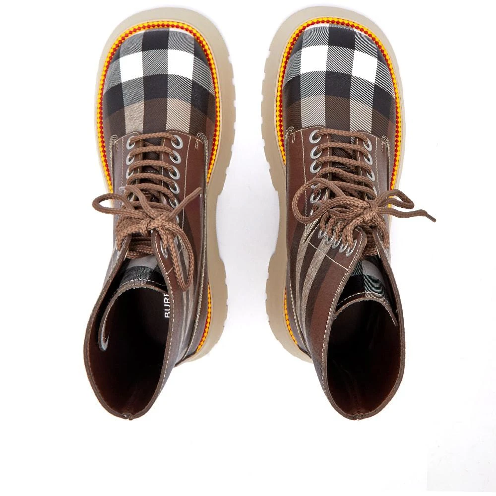 商品Burberry|Burberry Checked Mason Boot,价格¥8606,第5张图片详细描述