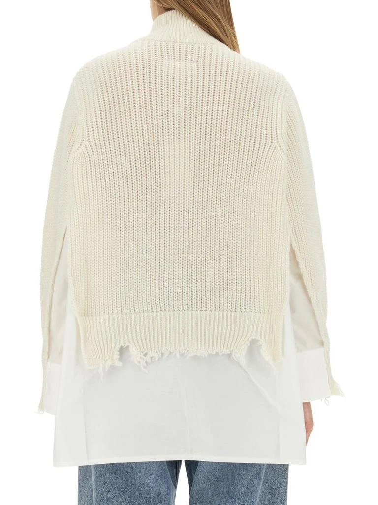 商品MM6|Mm6 Maison Margiela Sweaters in White,价格¥5782,第4张图片详细描述