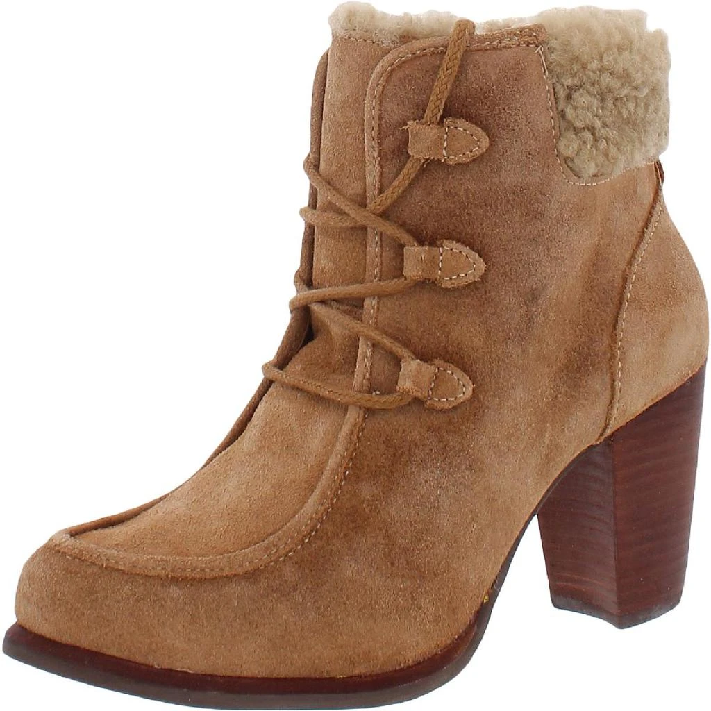 商品UGG|Ugg Womens Analise Leather Almond Toe Hiking Boots,价格¥391,第1张图片