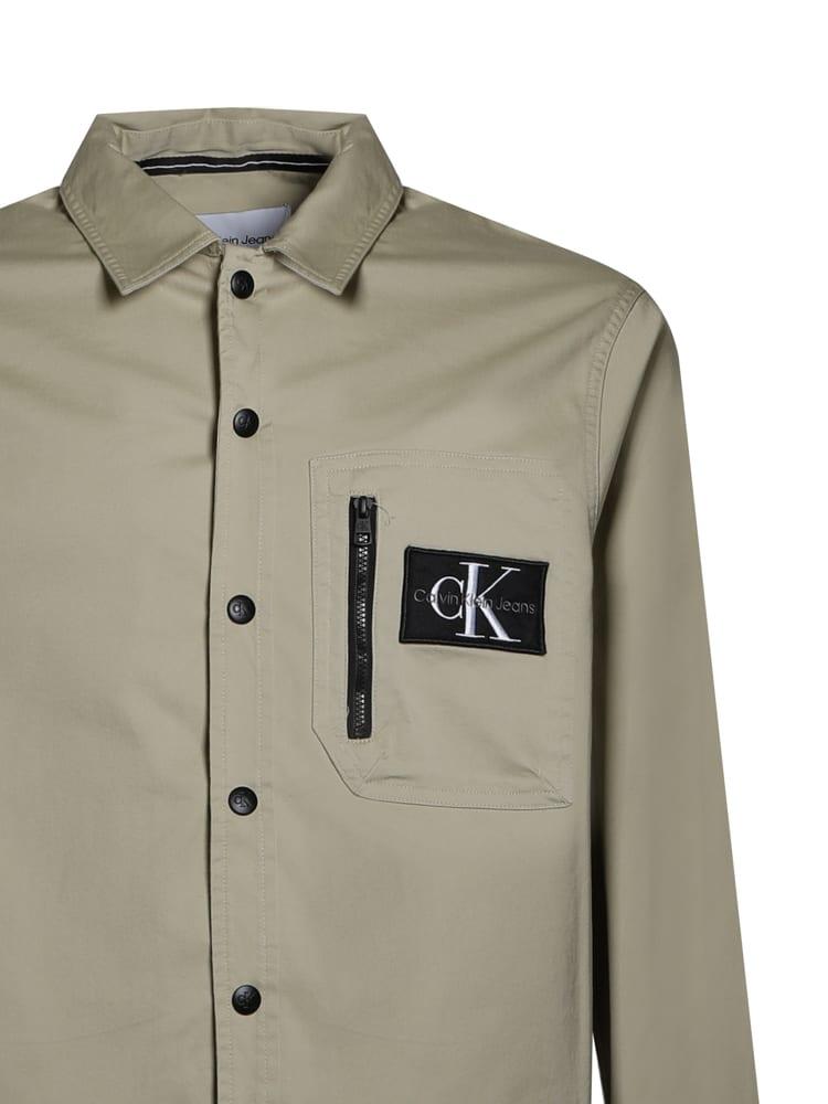 Calvin Klein Relaxed Cut Multi-pocket Shirt-jacket商品第2张图片规格展示