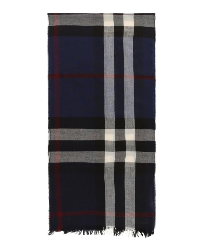 Cashmere and Wool Check Scarf商品第1张图片规格展示