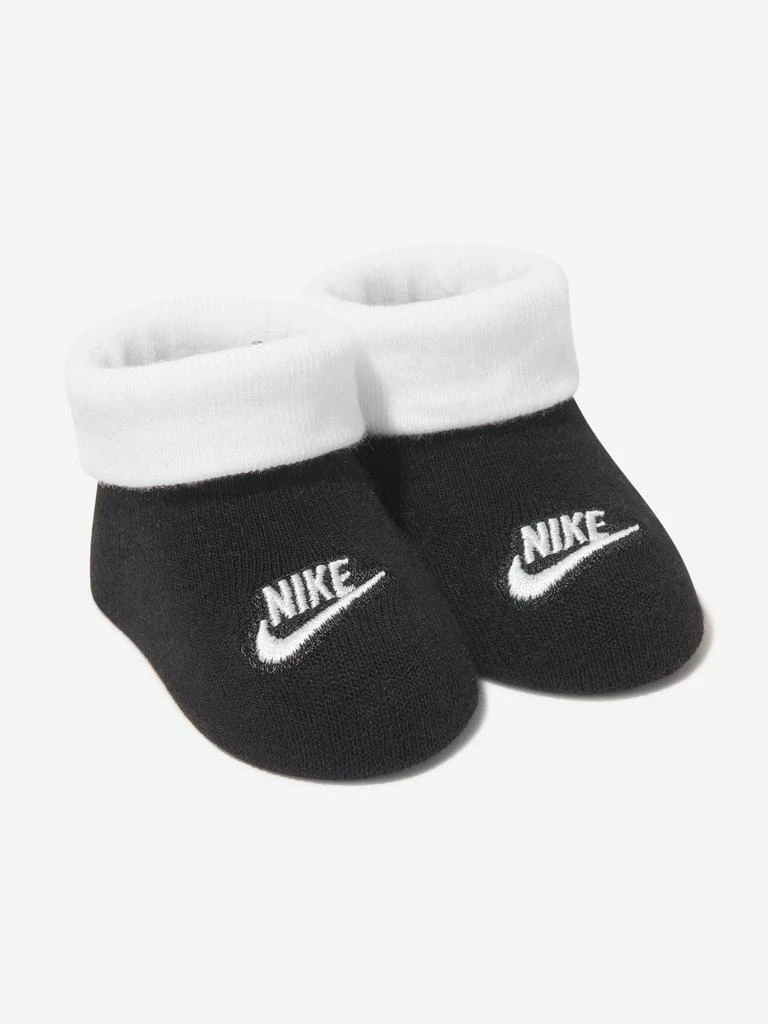 商品NIKE|Nike Baby Boys Futura Bootie Socks Set in Black,价格¥135,第3张图片详细描述