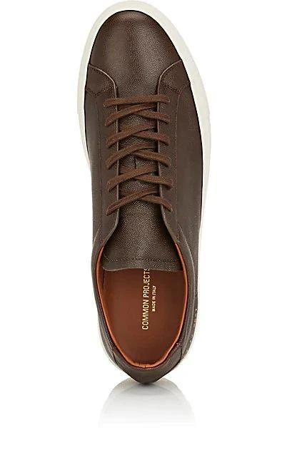 商品Common Projects|Men's Achilles Grained Leather Sneakers,价格¥2279,第4张图片详细描述