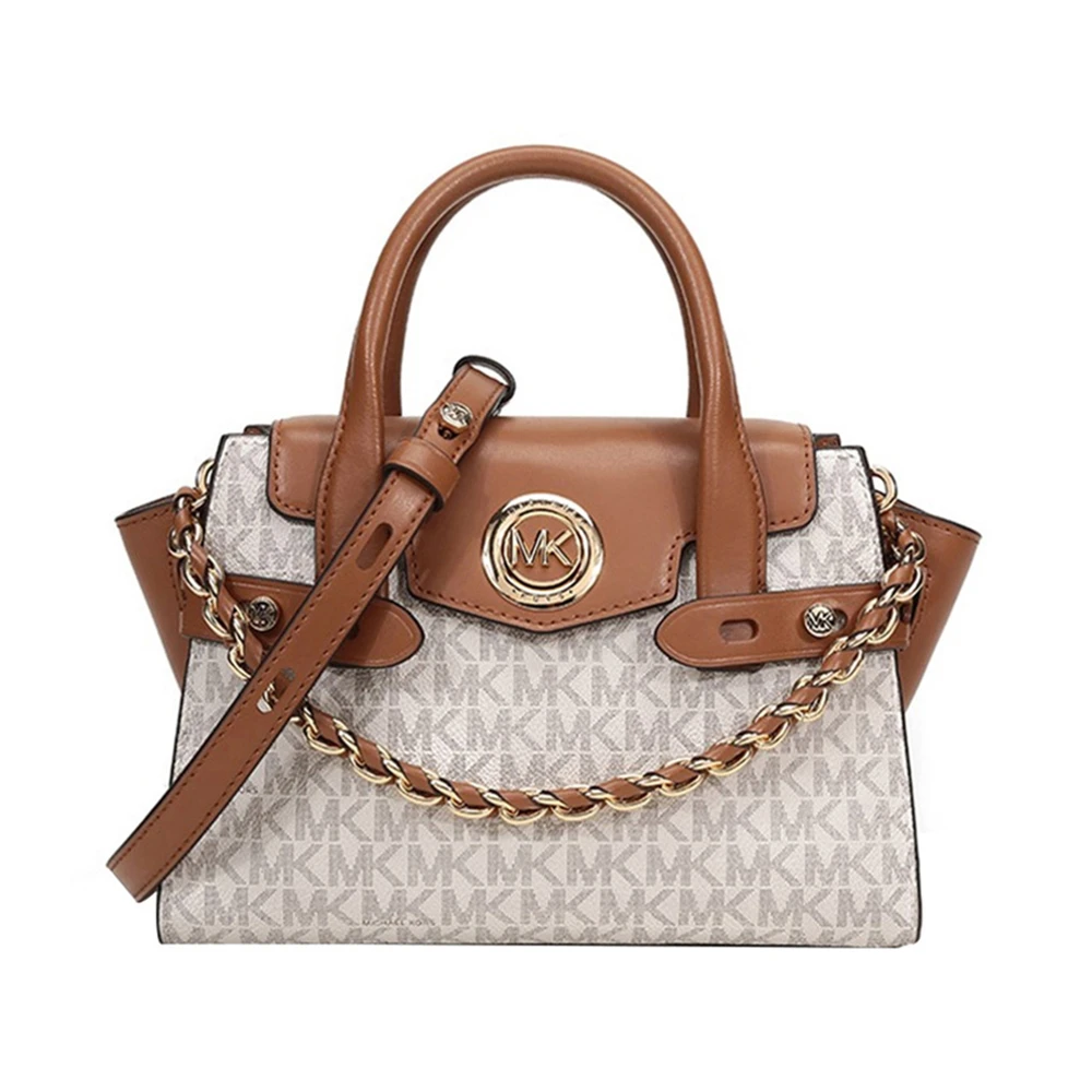 商品[国内直发] Michael Kors|MICHAEL KORS 白色女士手提包 30T0GNMM0B-VANILLAACRN,价格¥1844,第1张图片