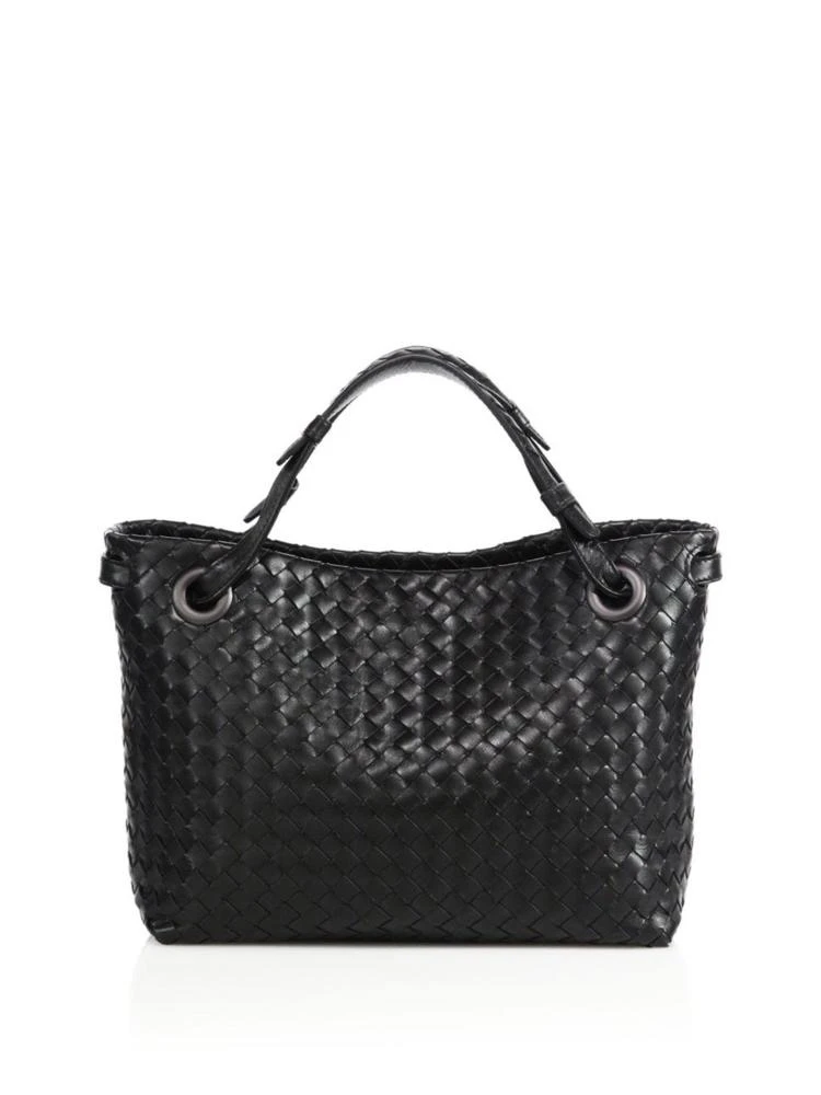 商品Bottega Veneta|Montebello Small Intrecciato Leather Tote,价格¥17610,第1张图片