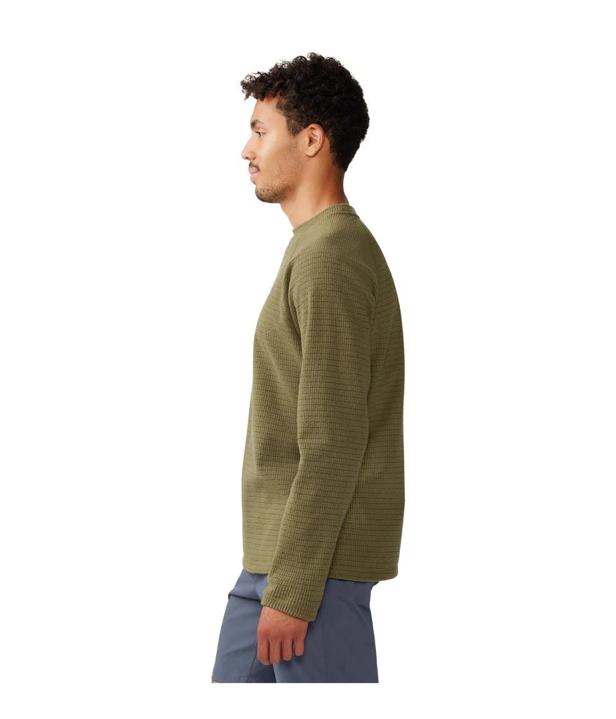 商品Mountain Hardwear|Summit Grid Long Sleeve Crew,价格¥401,第2张图片详细描述