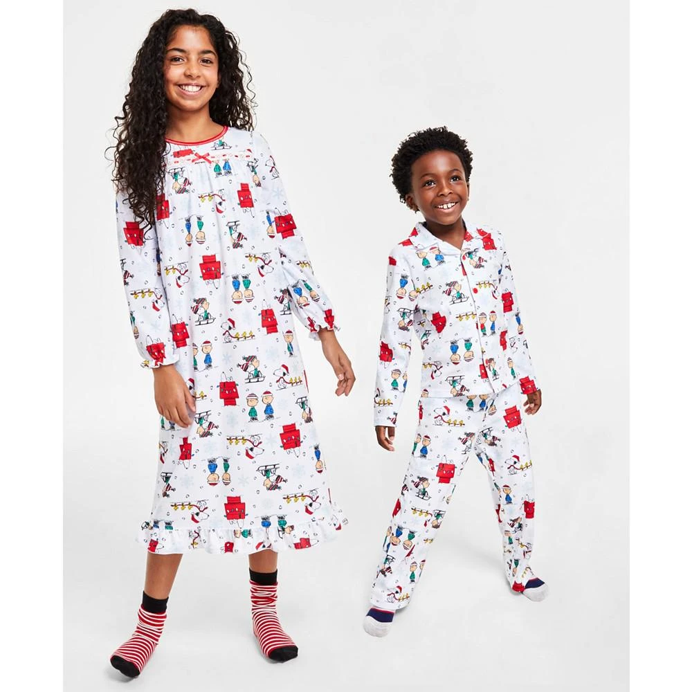 商品Peanuts|Big Boys Shirt and Pajama, 2 Piece Set,价格¥103,第5张图片详细描述