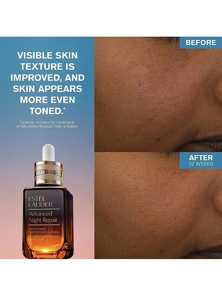 商品Estée Lauder|第7代夜间修复精华小棕瓶精华2件套 50ml*2,价格¥1677,第4张图片详细描述