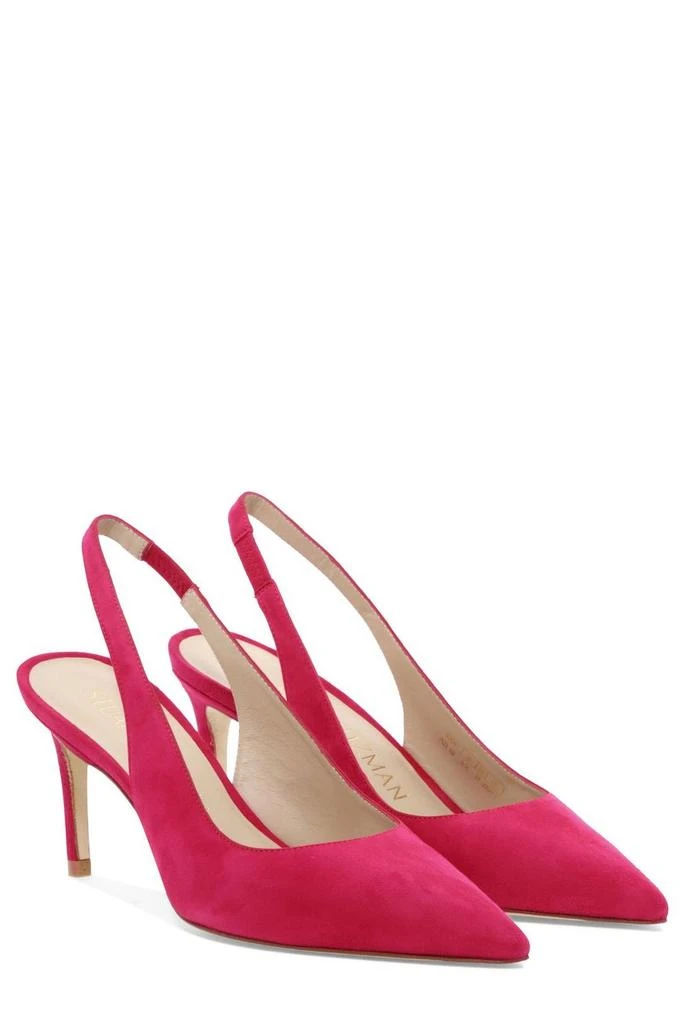 商品Stuart Weitzman|Stuart Weitzman Pointed Toe Slingback Pumps,价格¥1746,第3张图片详细描述