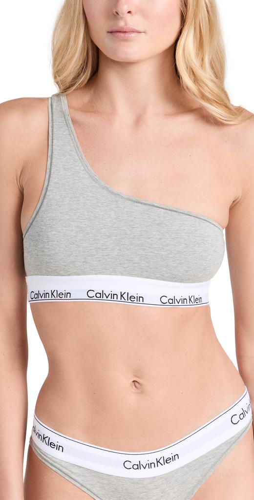 Calvin Klein Underwear 时尚棉无衬里休闲文胸商品第1张图片规格展示