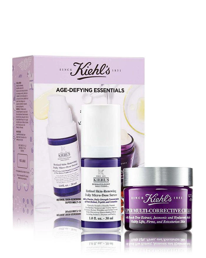 商品Kiehl's|Age-Defying Essentials Gift Set ($129 value),价格¥660,第1张图片