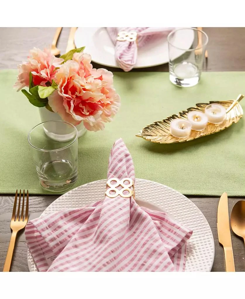 Square Die Cut Napkin Ring Set of 6 商品