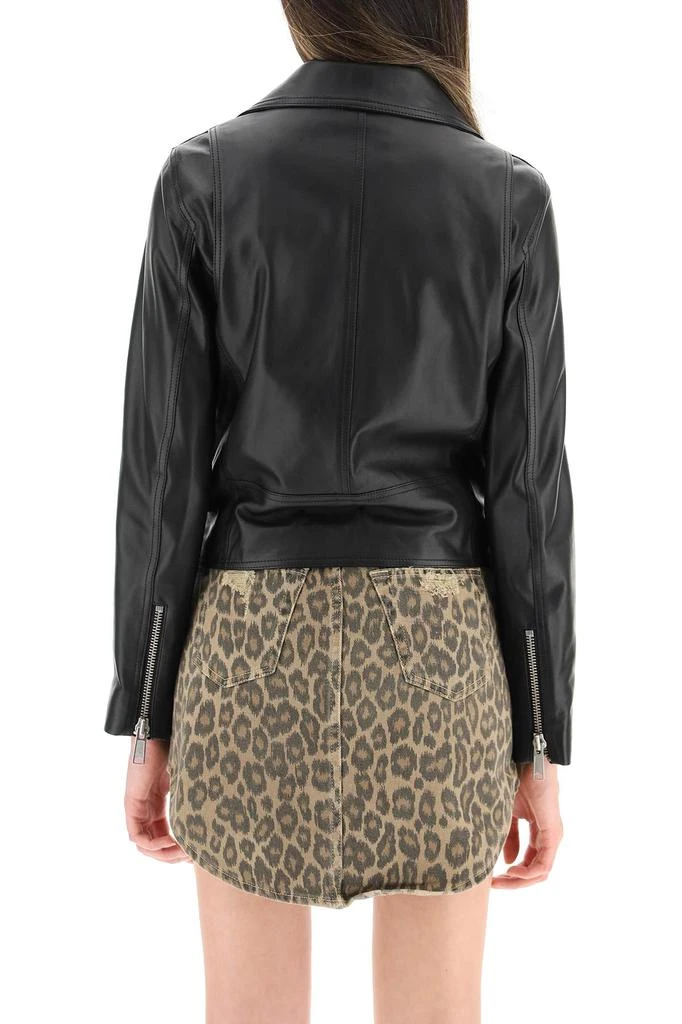 商品Ivy & Oak|Ivy e oak short leather biker jacket,价格¥2024,第3张图片详细描述