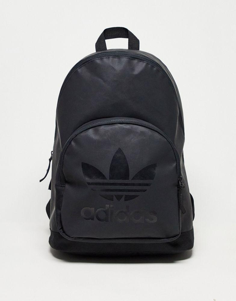 adidas Originals adicolor logo backpack in black商品第1张图片规格展示
