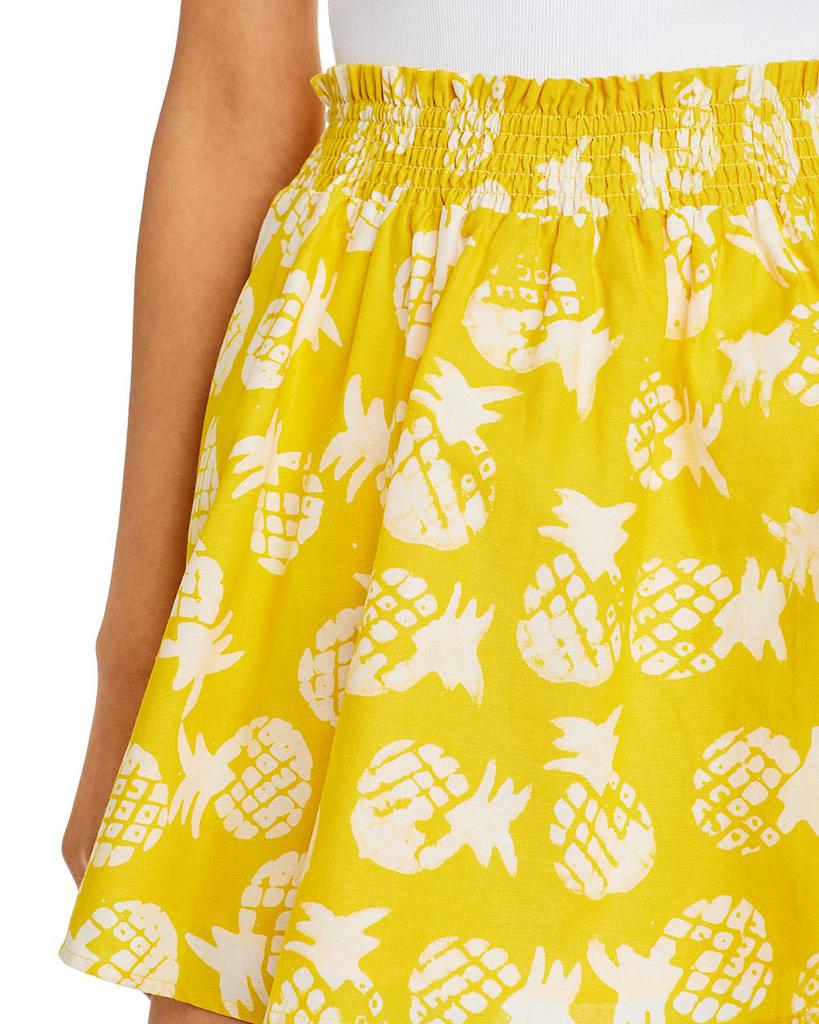 Pineapple Print Mini Skirt - 100% Exclusive商品第6张图片规格展示