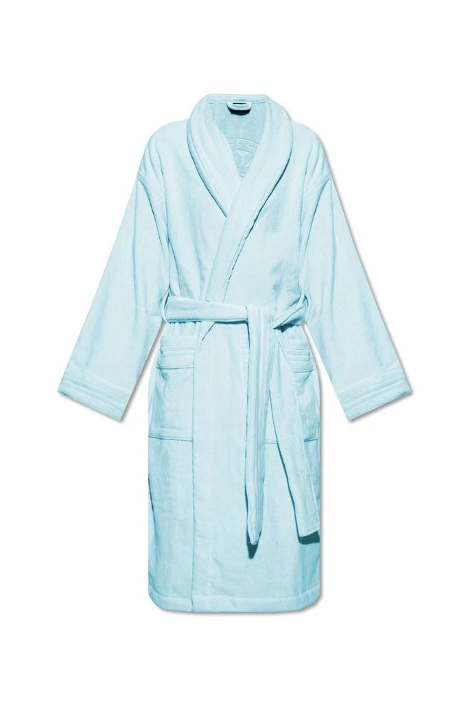 商品Versace|Versace Tied Waist Oversized Bathrobe,价格¥1920,第1张图片