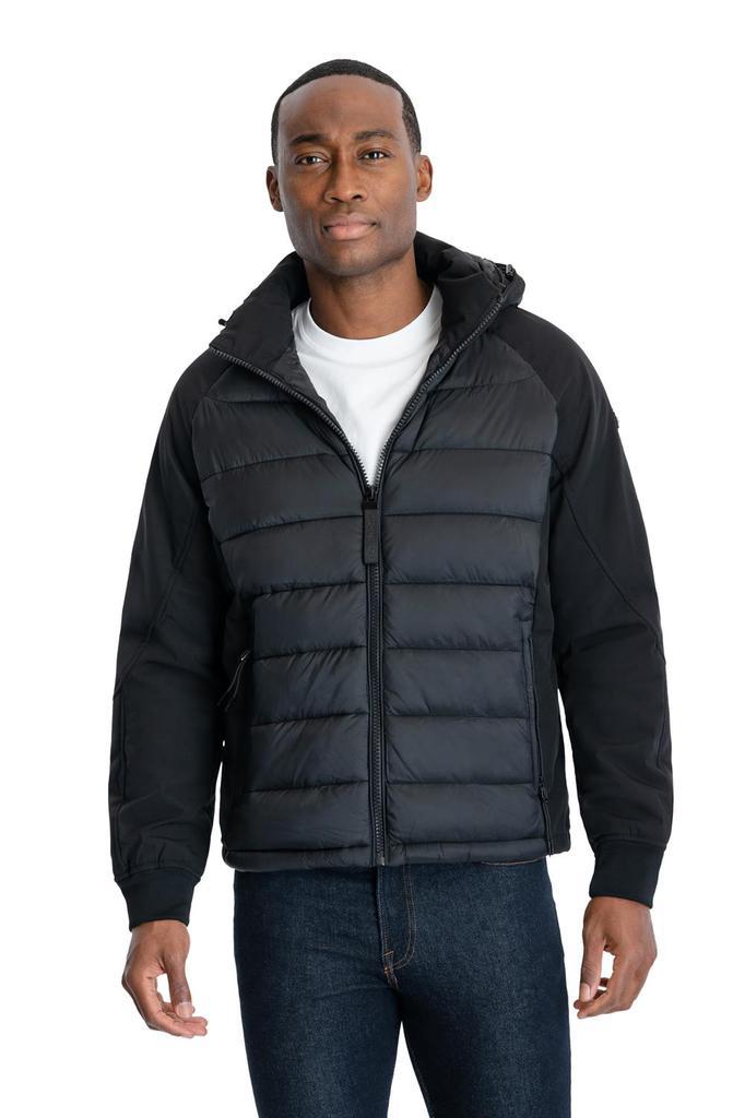 商品Michael Kors|Mixed Media Soft Shell Jacket,价格¥513,第4张图片详细描述