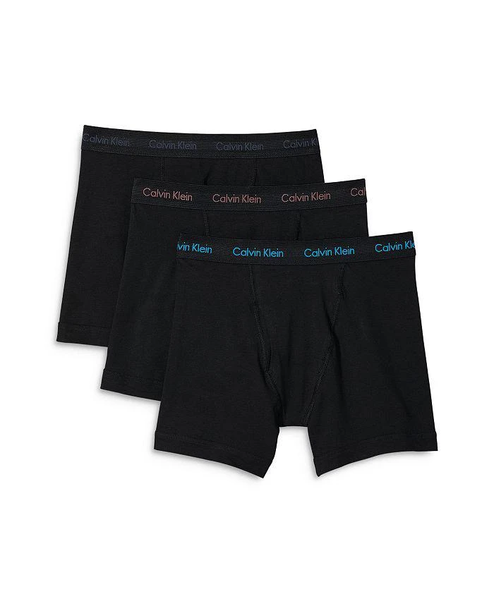 Cotton Stretch Moisture Wicking Boxer Briefs, Pack of 3 商品