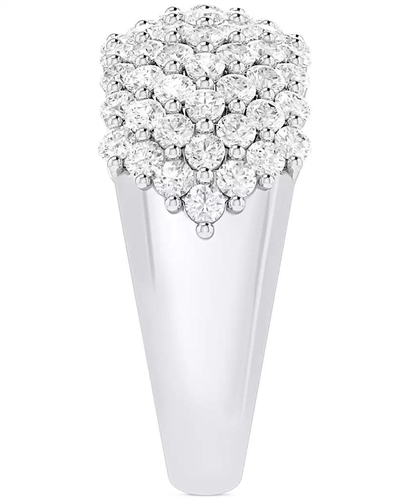 商品Forever Grown Diamonds|Lab-Grown Diamond Pavé Band (2 ct. t.w.) in Sterling Silver,价格¥1498,第3张图片详细描述