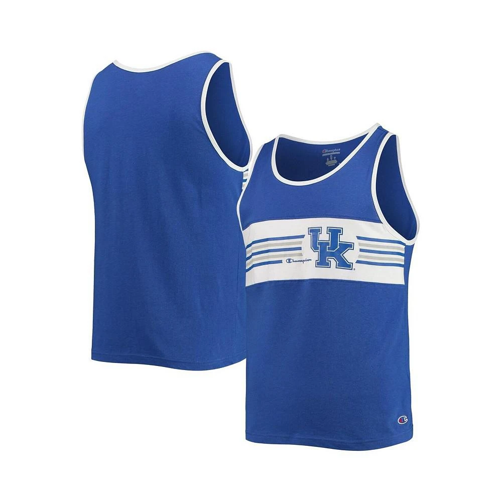 商品CHAMPION|Men's Royal Kentucky Wildcats Color Block Tank Top,价格¥148,第1张图片