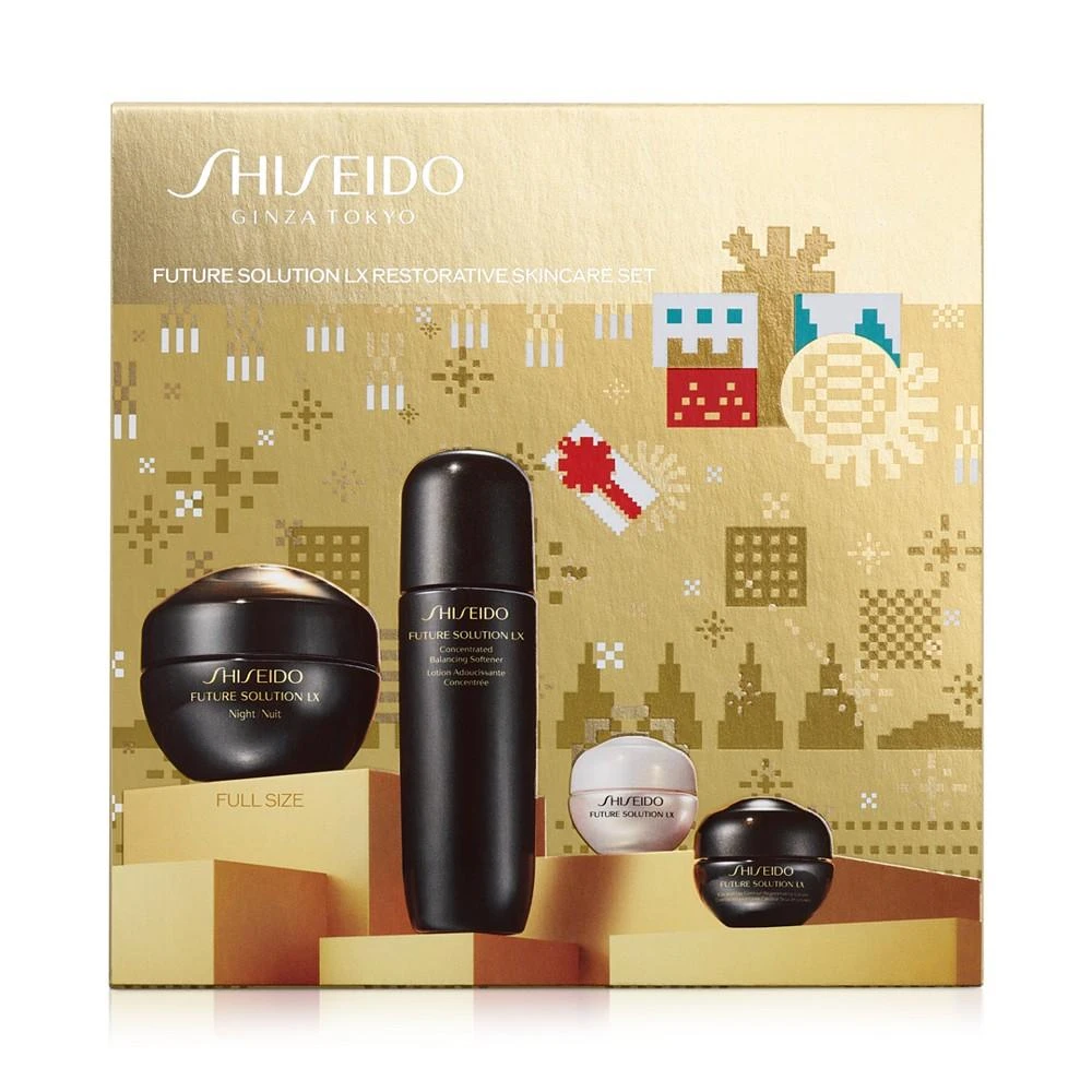 商品Shiseido|4-Pc. Future Solution LX Restorative Skincare Set,价格¥2184,第2张图片详细描述