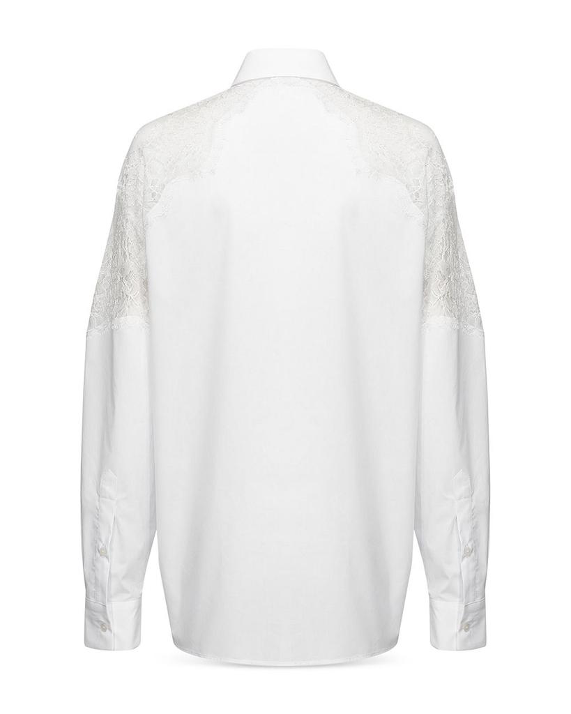 Clotilde Camicia Lace Detail Blouse商品第7张图片规格展示