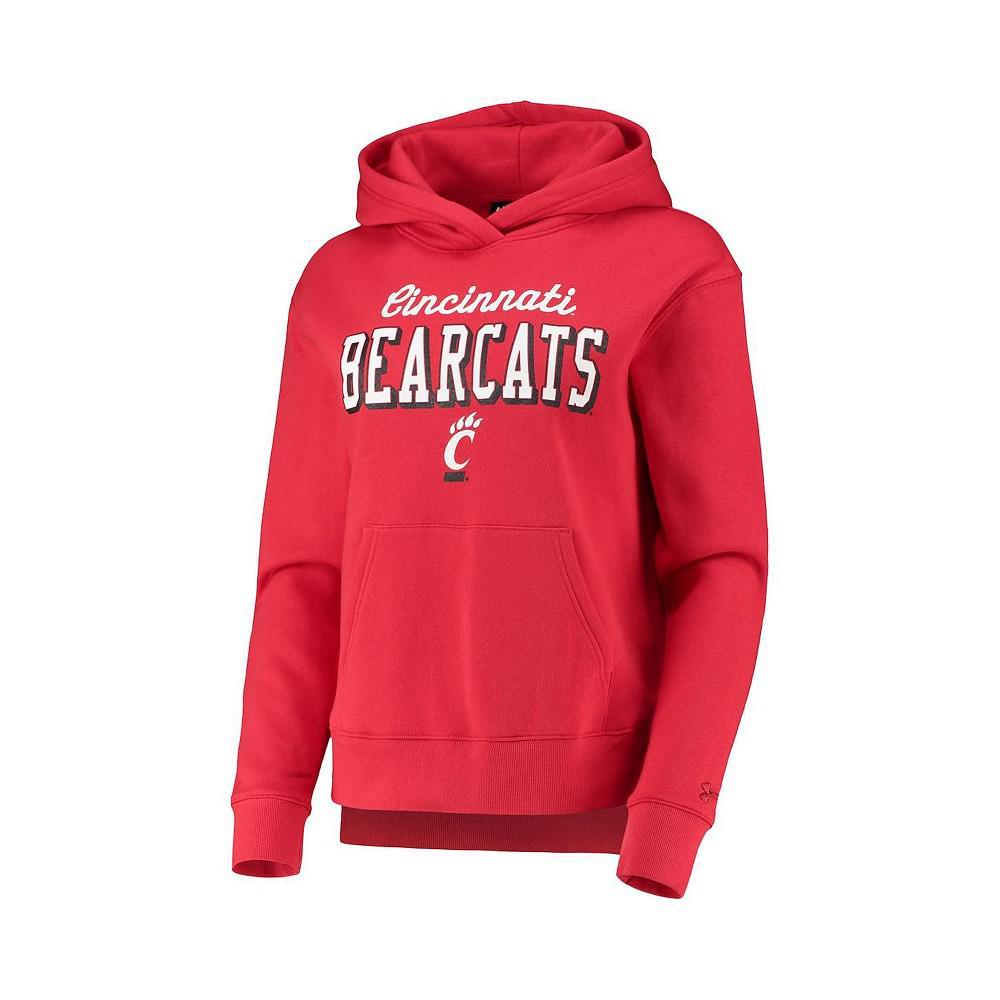 商品Under Armour|Women's Red Cincinnati Bearcats Cincy All Day Fleece Pullover Hoodie,价格¥476,第5张图片详细描述