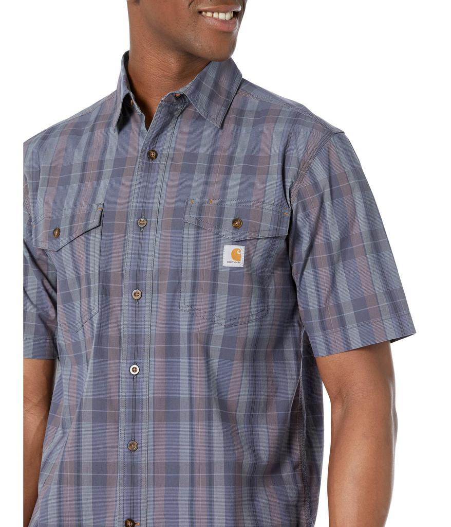 商品Carhartt|Rugged Flex Relaxed Fit Lightweight Short Sleeve Plaid Shirt,价格¥292,第5张图片详细描述