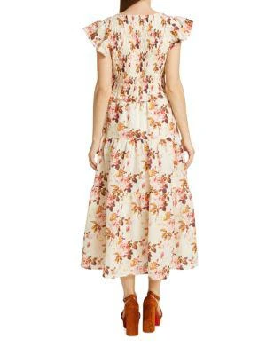 商品Sea|Esme Floral Tiered A Line Maxi Dress,价格¥994,第2张图片详细描述
